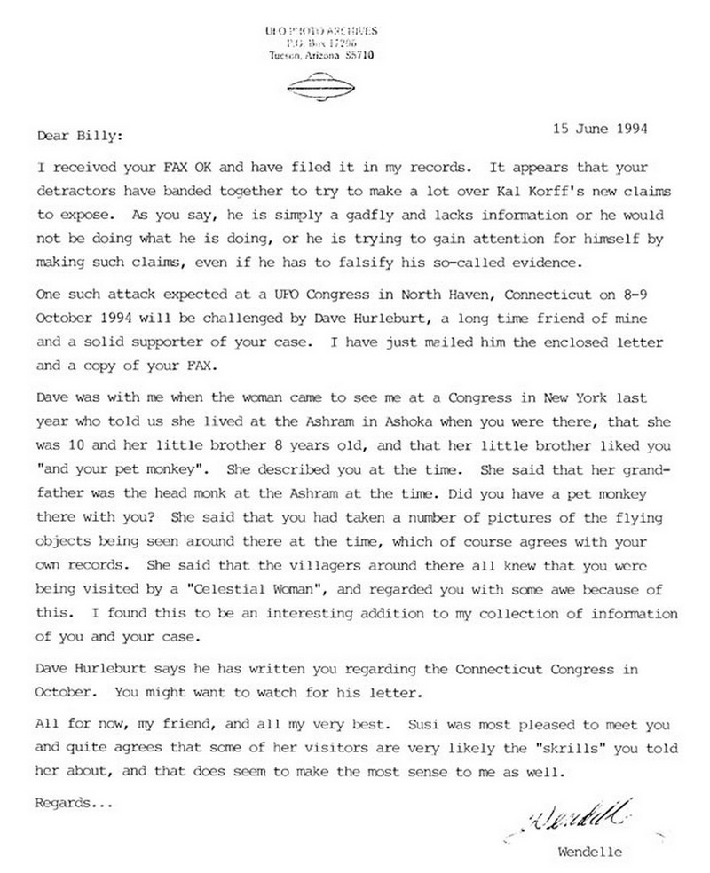 Original Letter