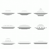 Different types of Beamships used by the Plejaren.